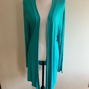 Zenana Outfitters Teal Cardigan